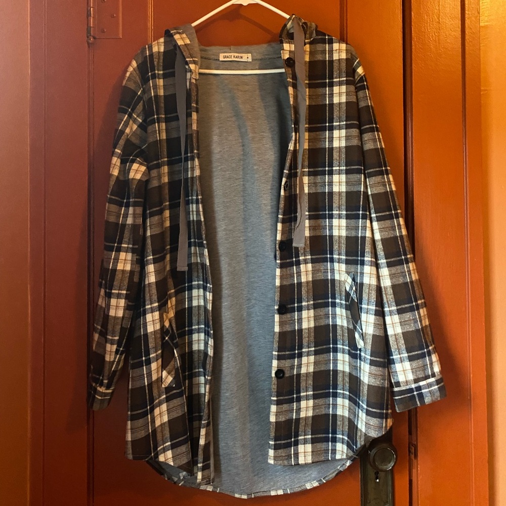 Garson Karin Plaid Shacket